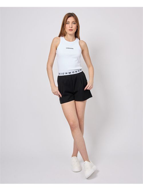 Shorts Richmond X con elastico logato RICHMOND X | UWP25036SHBLACK